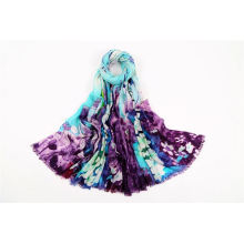 Wholesale prices unique design beautiful winter scarves with different size